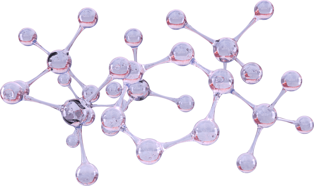 Transparent Network of Molecule Models for Science Research - Download Free Stock Images Pikwizard.com