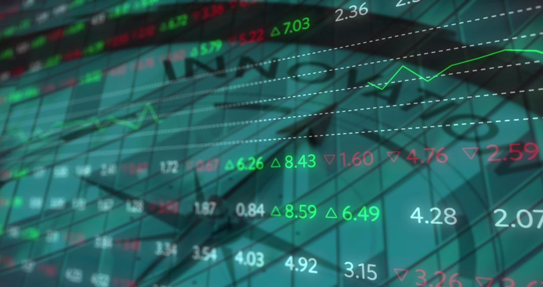 Dynamic Display of Stock Market Data with Innovation Theme