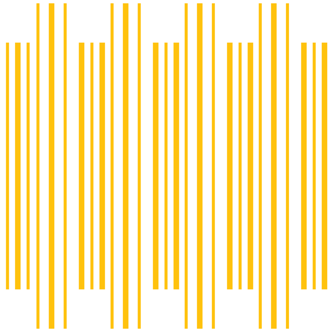 Vertical Yellow Line Pattern Transparent Design