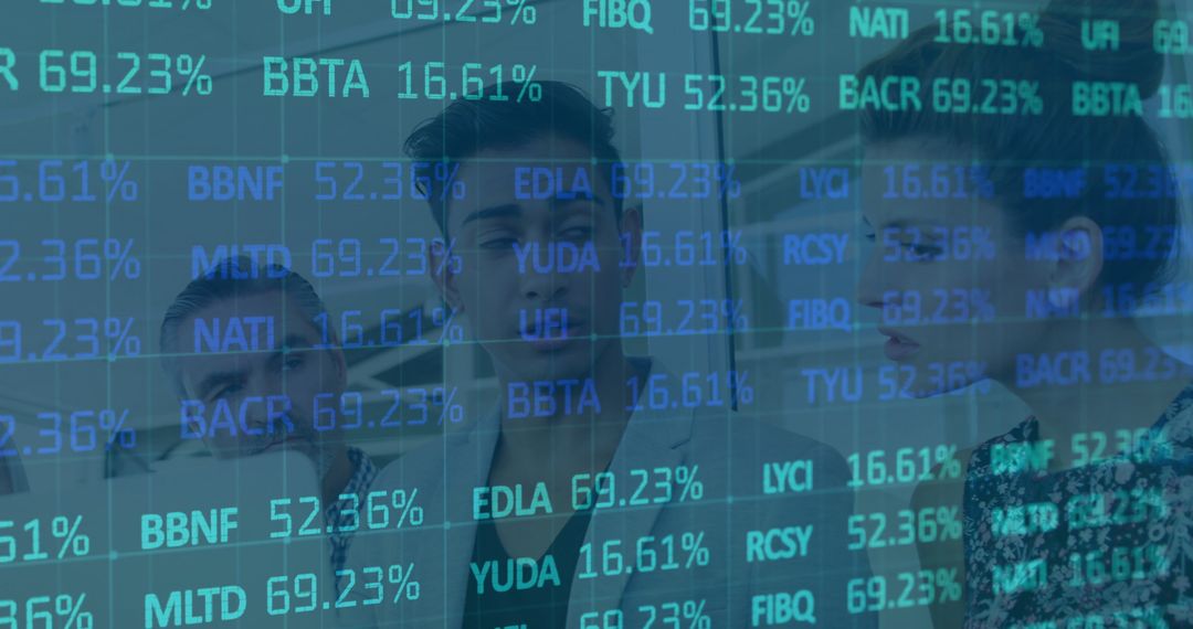 Analysts Examining Digital Tickers for Financial Analysis