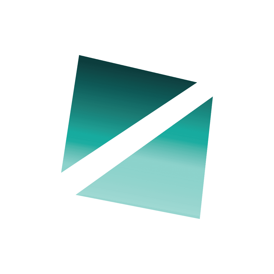 Abstract Transparent Gradient Shapes on Black Background