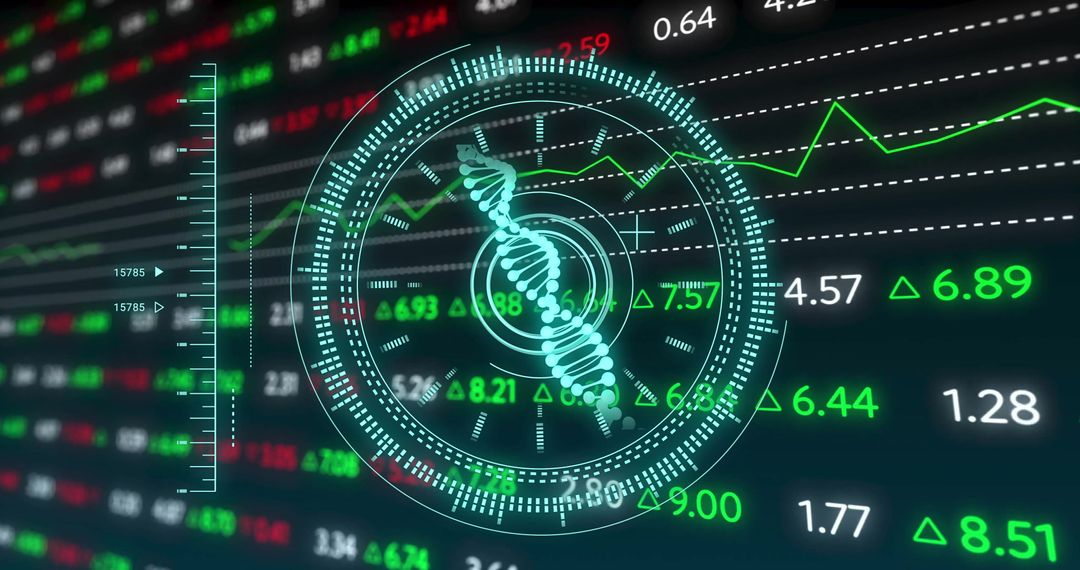 Digital Interface with Scientific Data Graphs Analysis