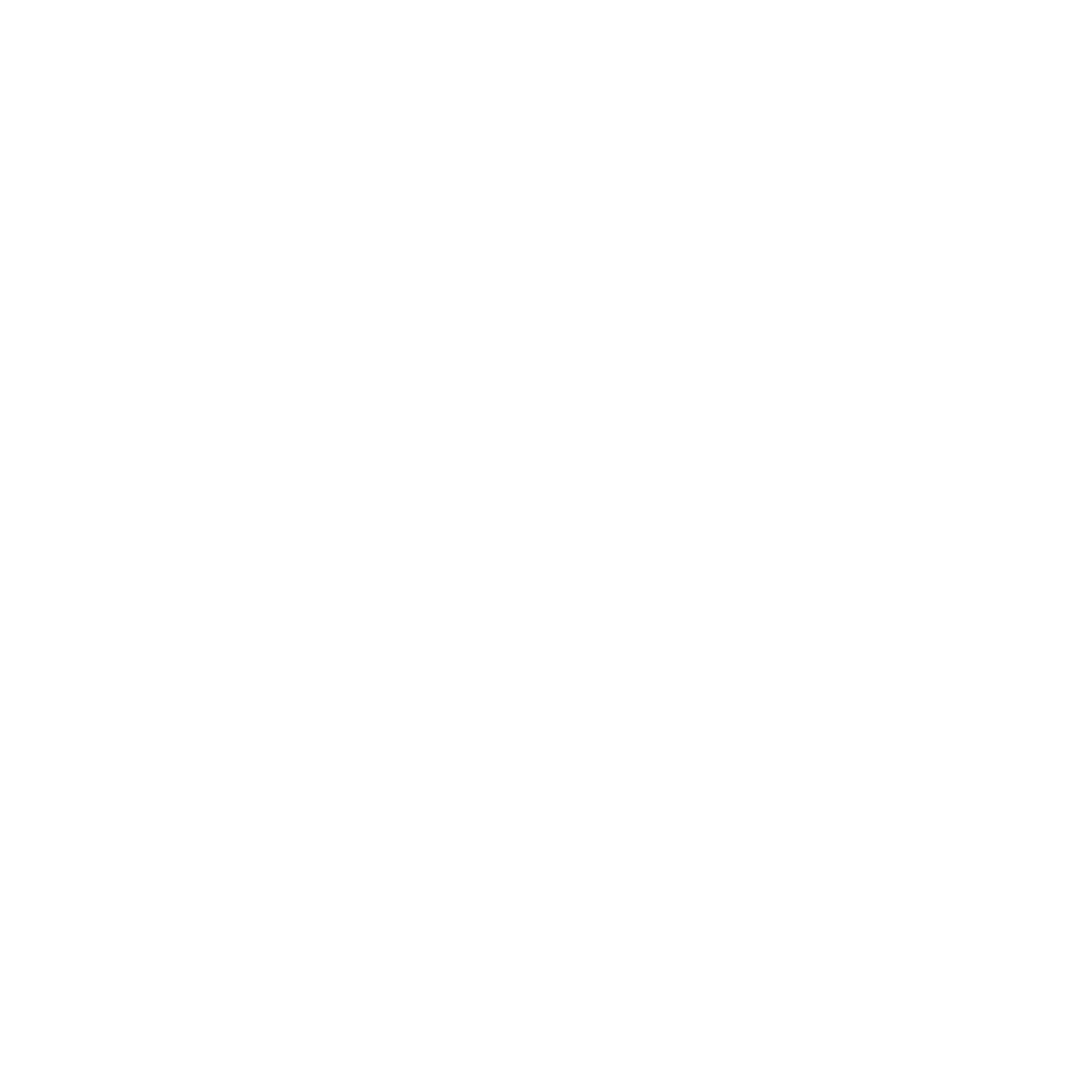 Transparent Outline Illustration of Meat Cleaver on Isolated Vector Background