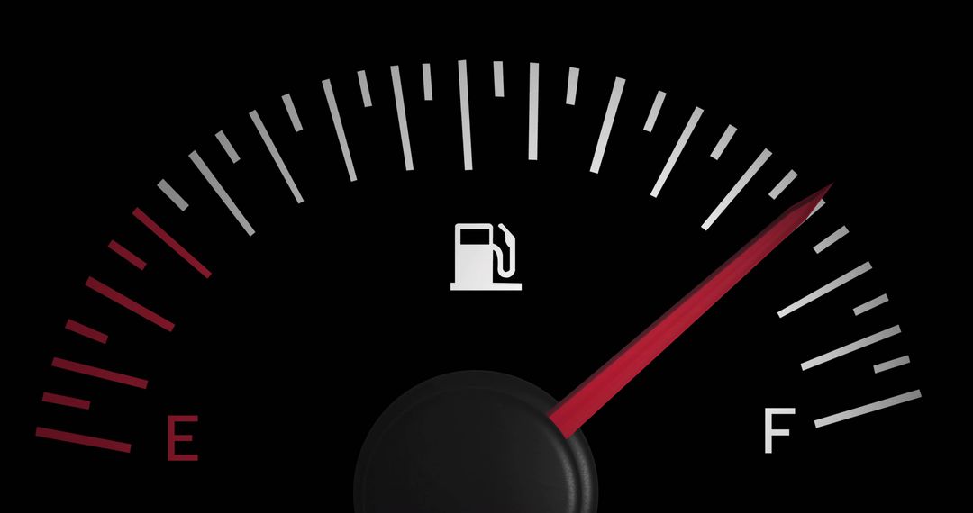 Fuel Gauge Display with Digital Interface Concept