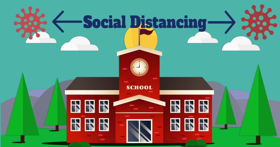 School Building with Social Distancing Emphasis