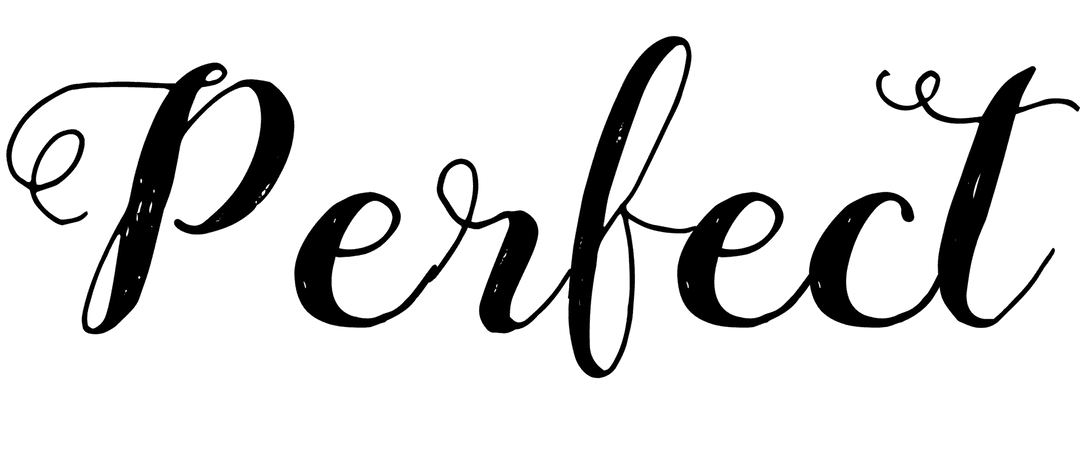 Perfect Text Transparent Background Illustration