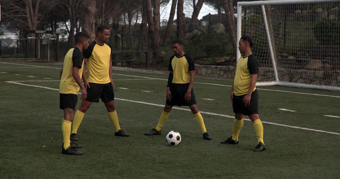 Soccer Team Planning Strategy on Field