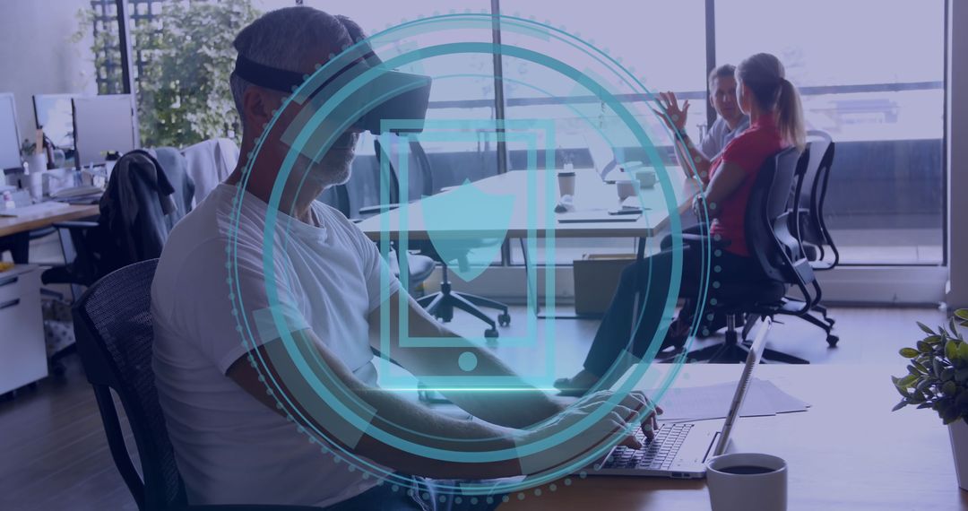 Virtual Reality for Cybersecurity in Modern Office