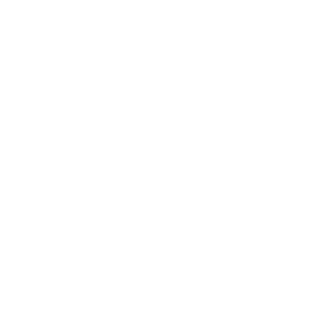 White Polygon on Transparent Background Abstract Shape