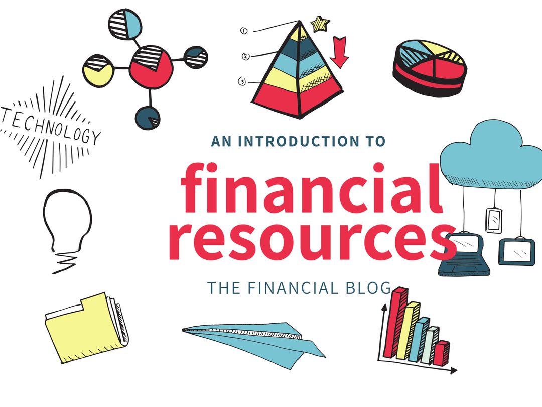 Financial Resources Concept with Creative Doodles