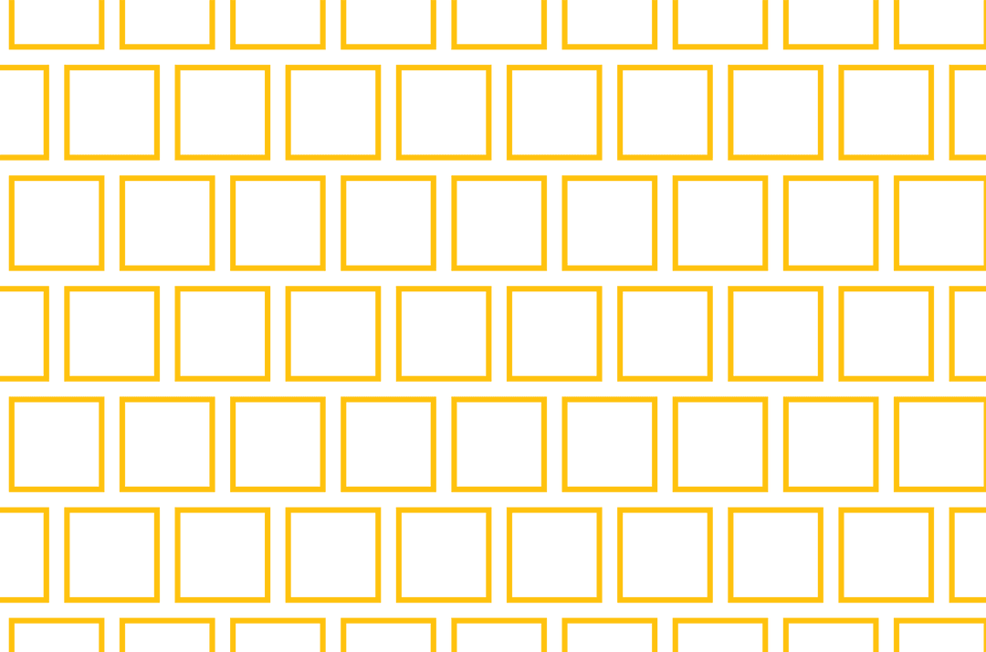 Transparent Yellow Square Pattern Vector Design