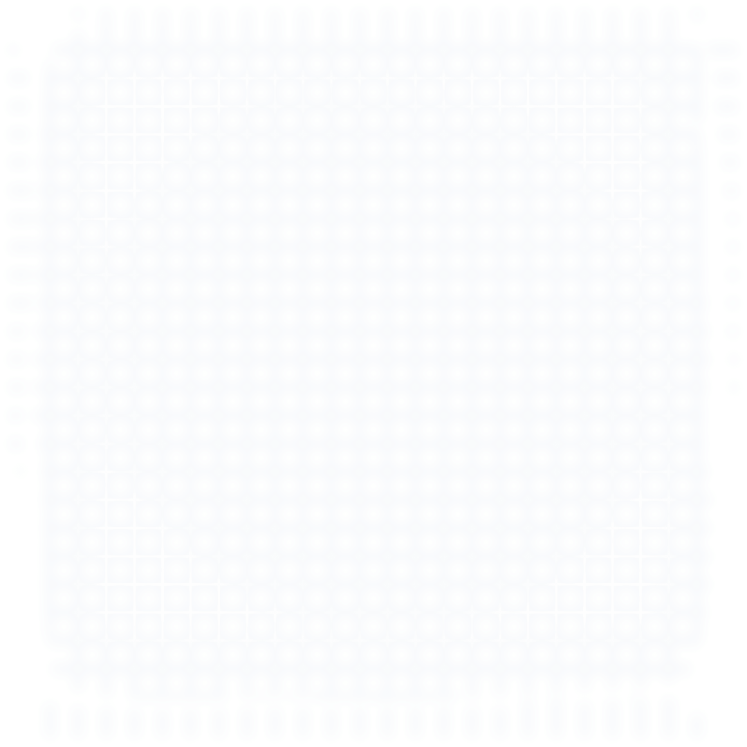 White Decorative Pattern on Transparent Background