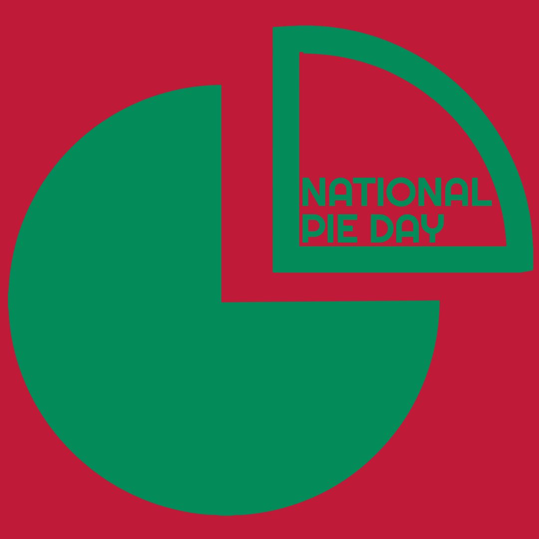 Vibrant Pie Chart for National Pie Day Celebration