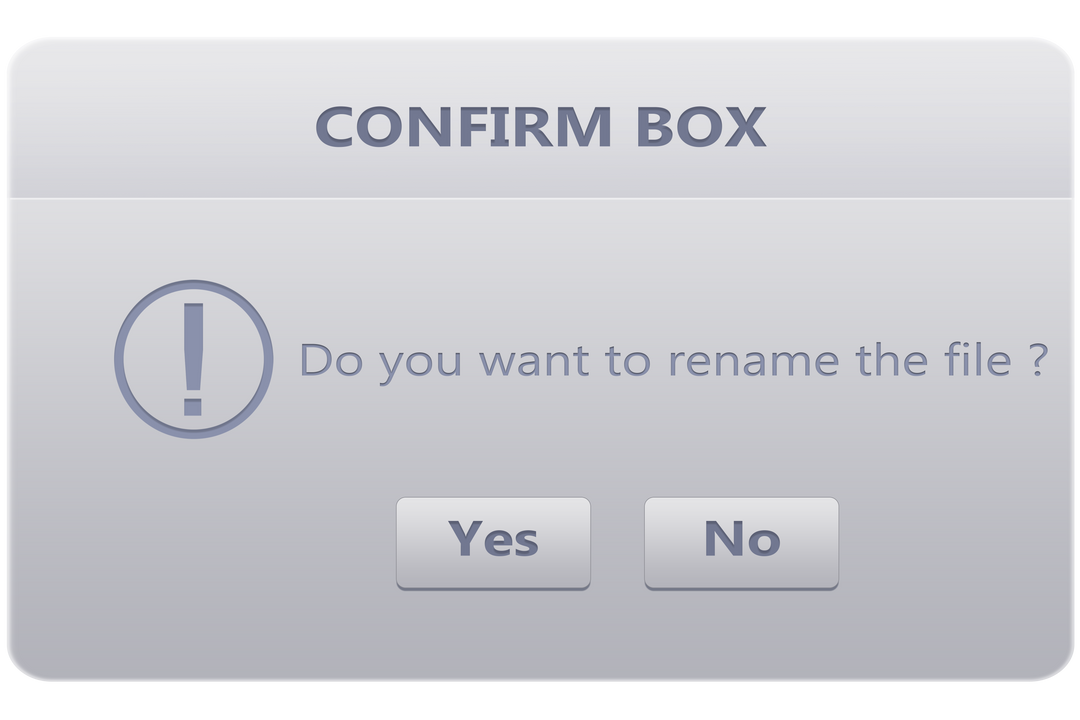 Confirm Box Dialogue on Transparent Background, Vector Illustration - Download Free Stock Images Pikwizard.com