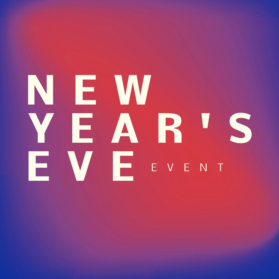 New Year's Eve Celebration Event Poster Design