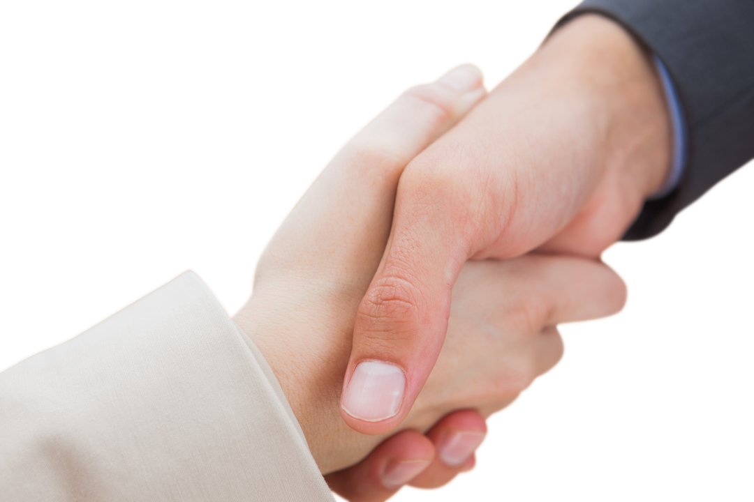 Transparent Professional Handshake Clasping Firmly - Download Free Stock Images Pikwizard.com