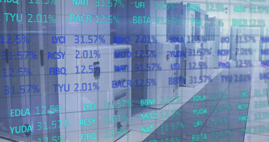 Data Processing Overlays in Modern Server Room