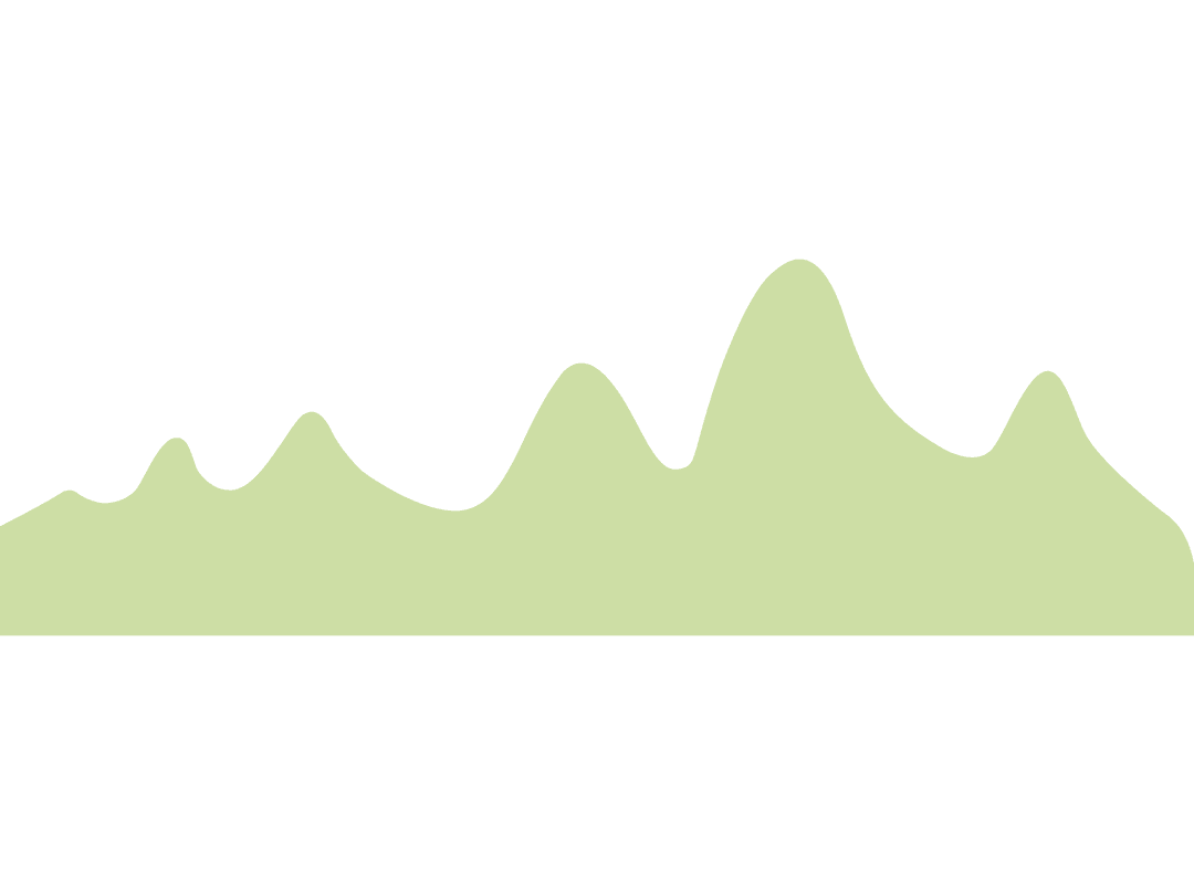 Abstract Green Waves Transparent Vector