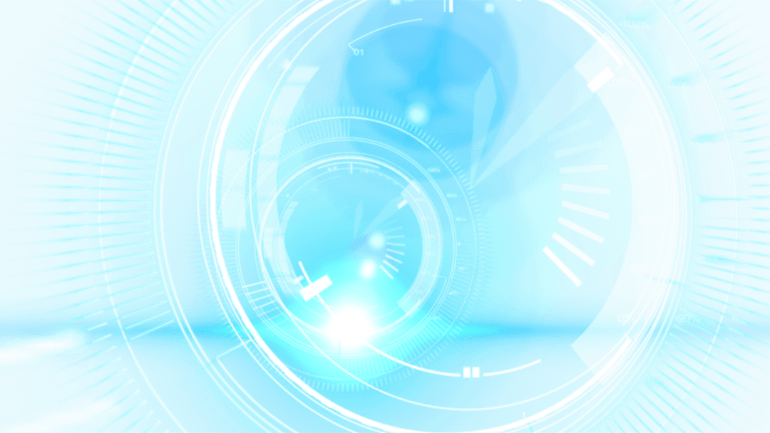 Transparent Futuristic Digital Lens Interface