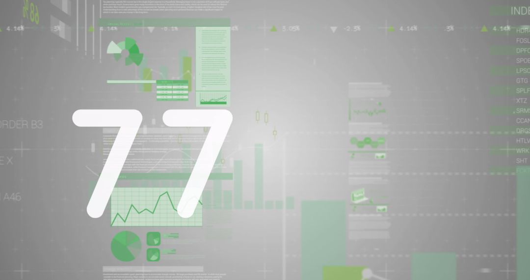Dynamic Green Data and Statistics Visualization over Digital Interface