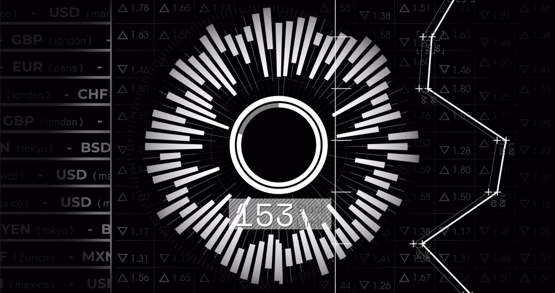Abstract Financial Data with Global Information Graphics