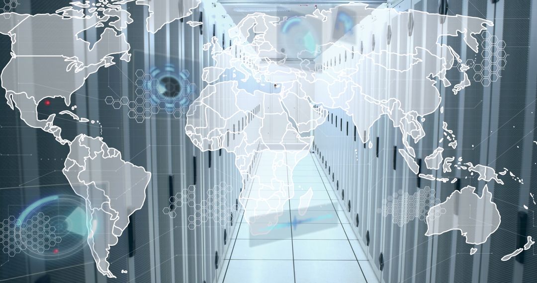 Global Data Interface in High-Tech Server Room