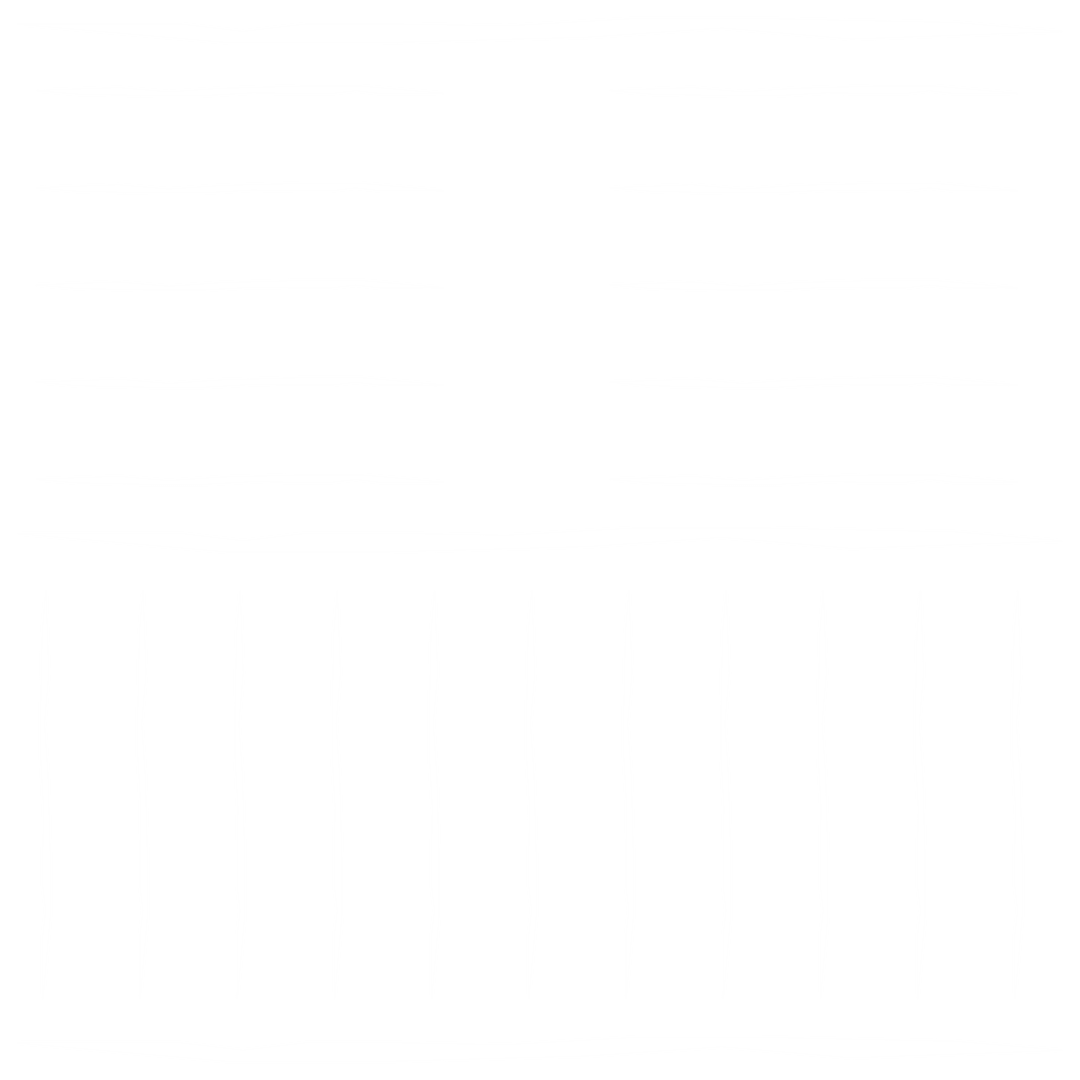 Abstract White Lines on Transparent Edgy Pattern