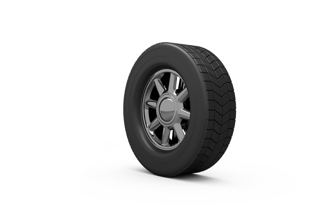 Digital PNG Illustration of Black Tyre on Transparent Background - Download Free Stock Images Pikwizard.com