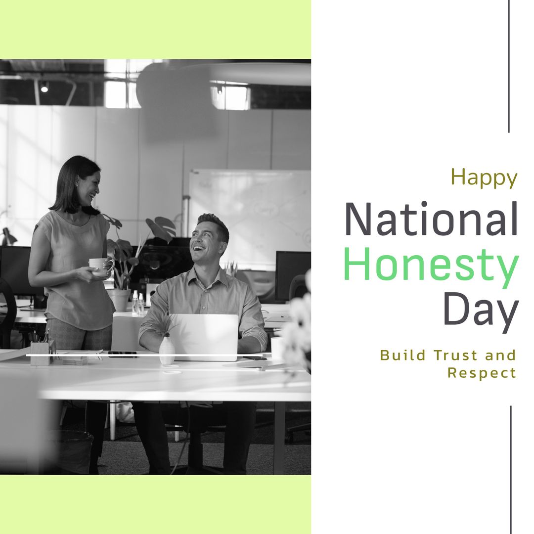 Happy National Honesty Day in Modern Office Setting