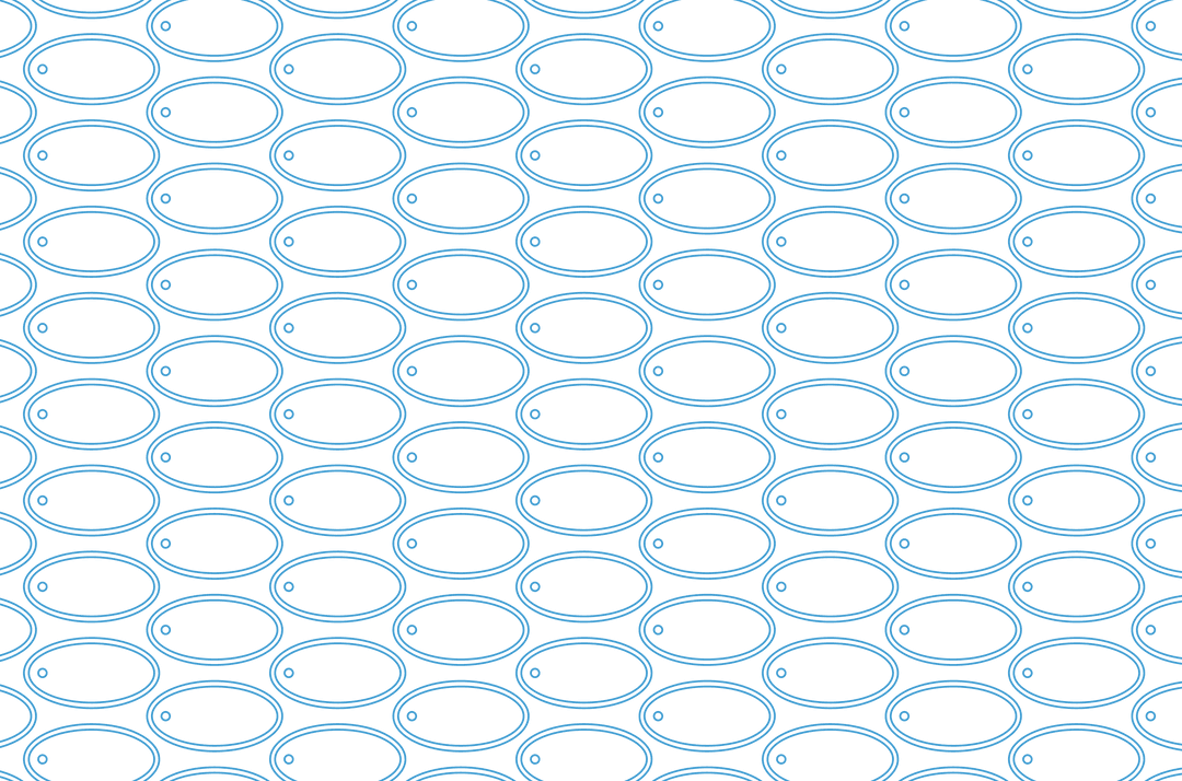 Blue Ornamental Tags Pattern on Transparent Background
