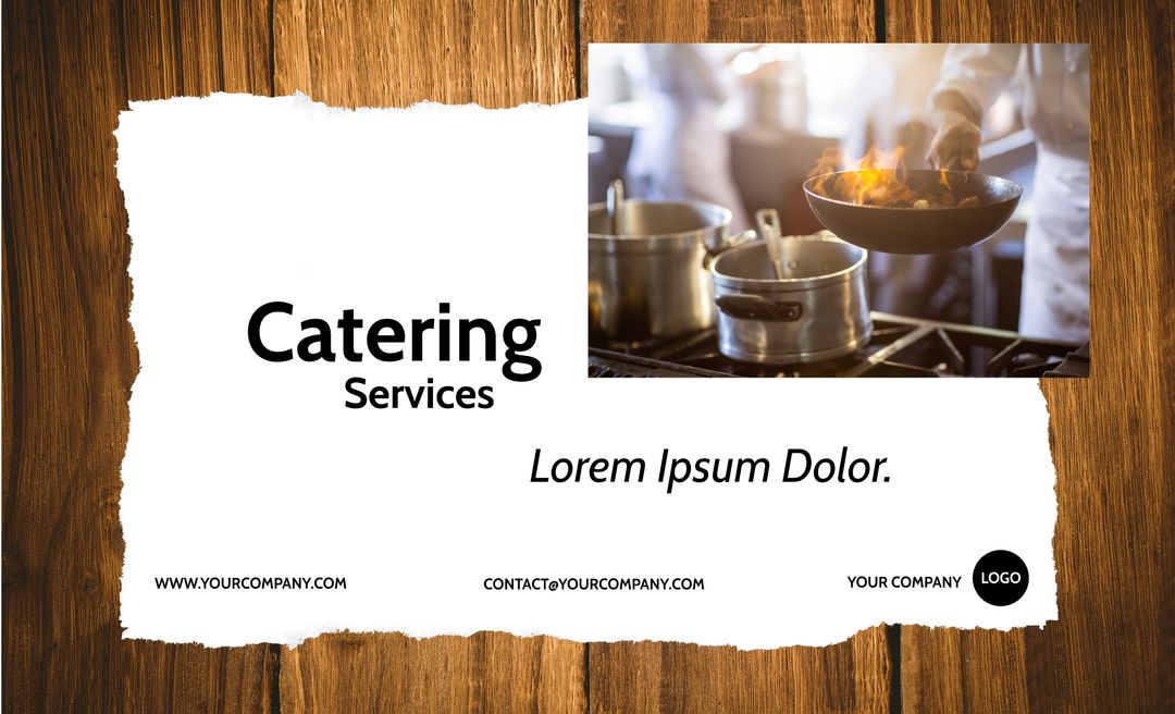 Professional Cooking in Catering Services Advertisement