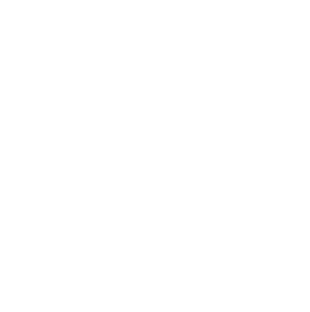 White Puzzle Piece Outline on Transparent Background