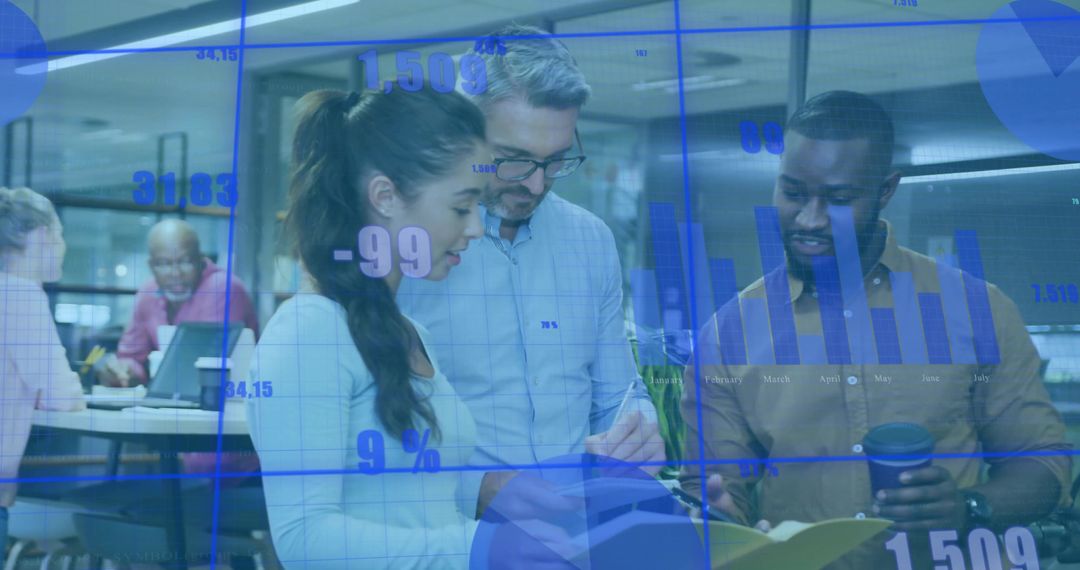 Dynamic Team Collaboration with Financial Chart Overlays