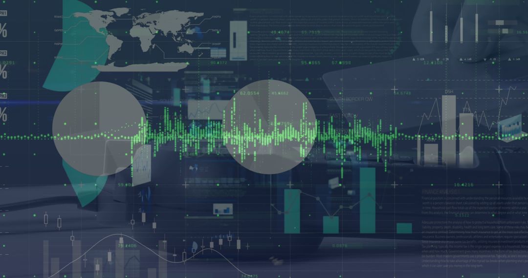 Data Analysis and Finance Concept with Graphs and Maps