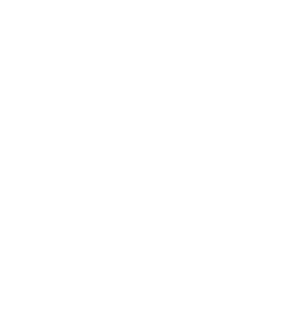 Hand-Painted White Hexagram on Transparent Background