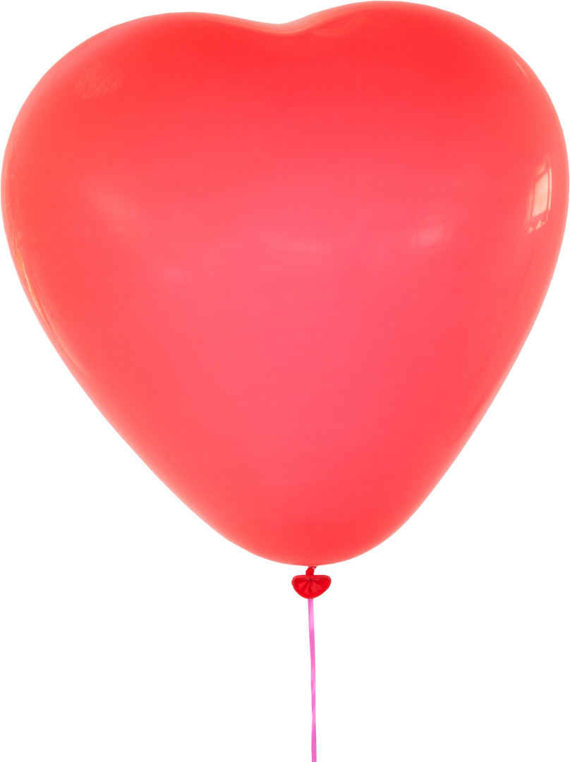 Transparent Pink Heart Balloon Perfect for Valentine's Day Celebrations - Download Free Stock Images Pikwizard.com