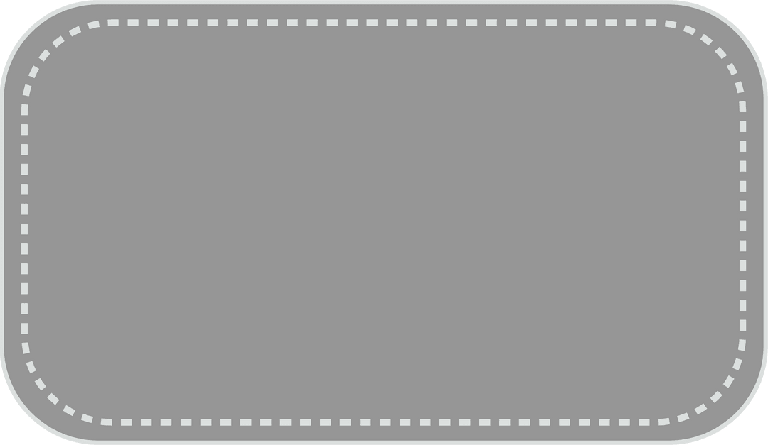 Gray Badge with Copy Space on Transparent Background