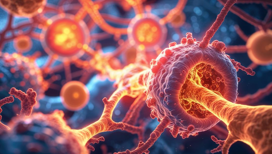 Glowing Neurons and Synapses in Neural Network Digital Art