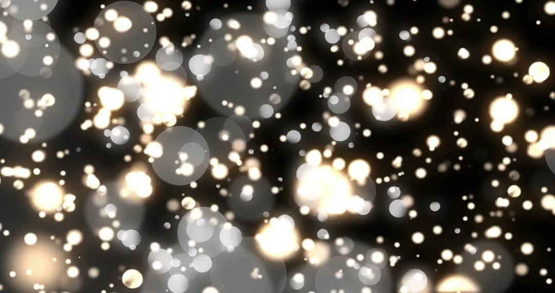 Glowing Abstract Light Bokeh Celebratory Background