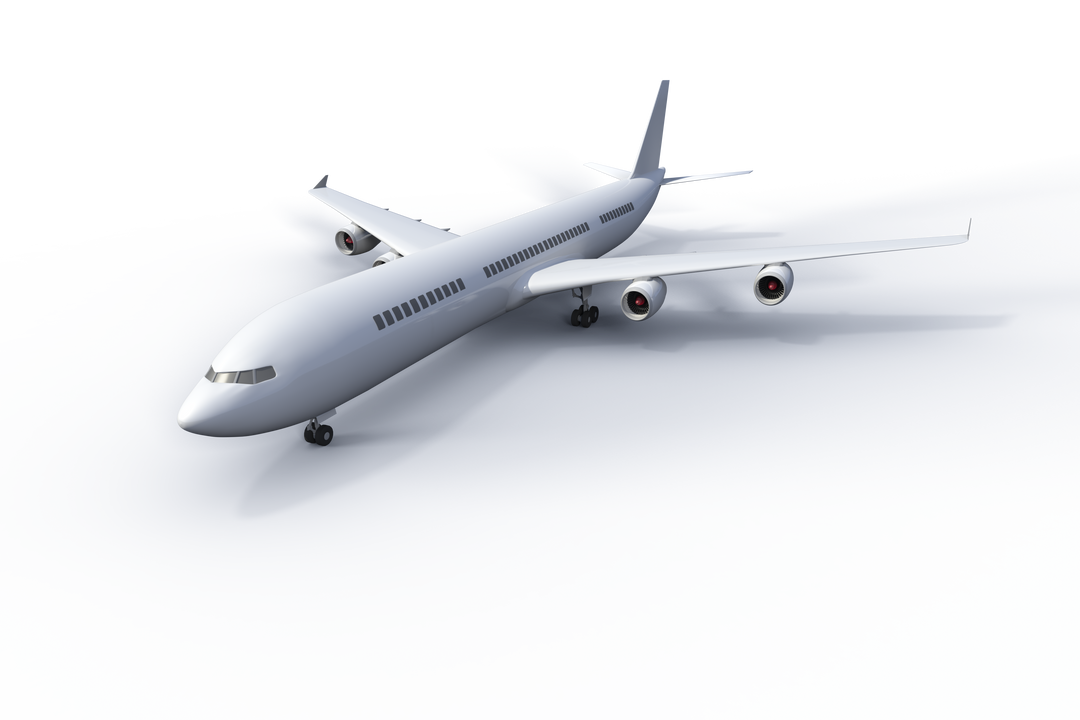 Digital Transparent PNG Illustration of White Plane for Travel and Flight Designs - Download Free Stock Images Pikwizard.com