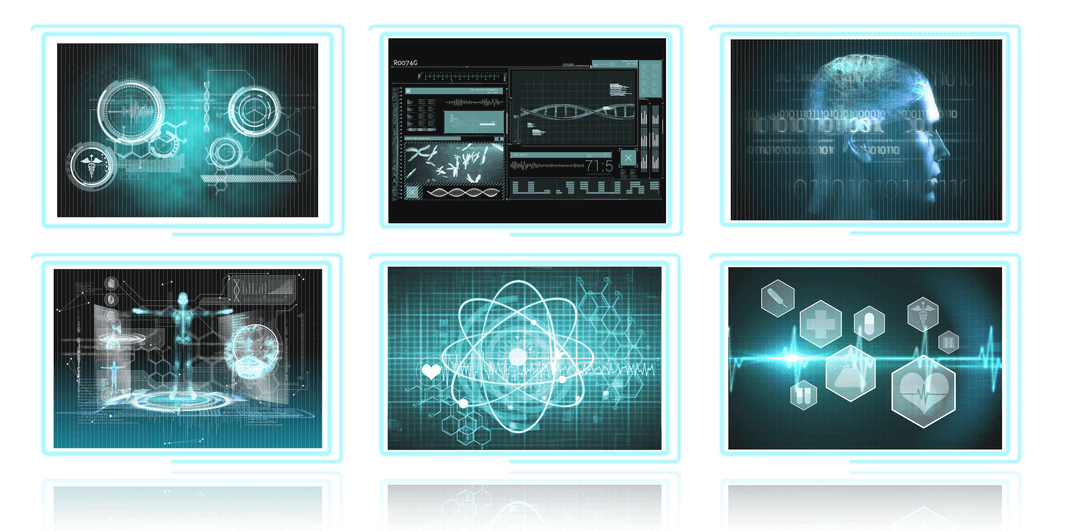 Digital Interfaces on Transparent Background for Technology Concepts - Download Free Stock Images Pikwizard.com