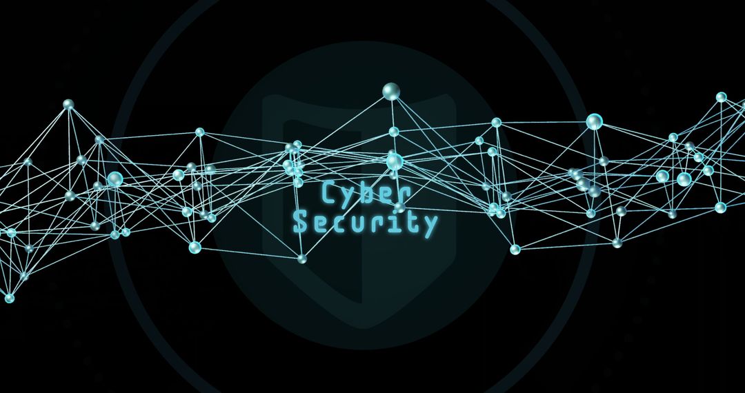 Digital Network System with Cyber Security Concept