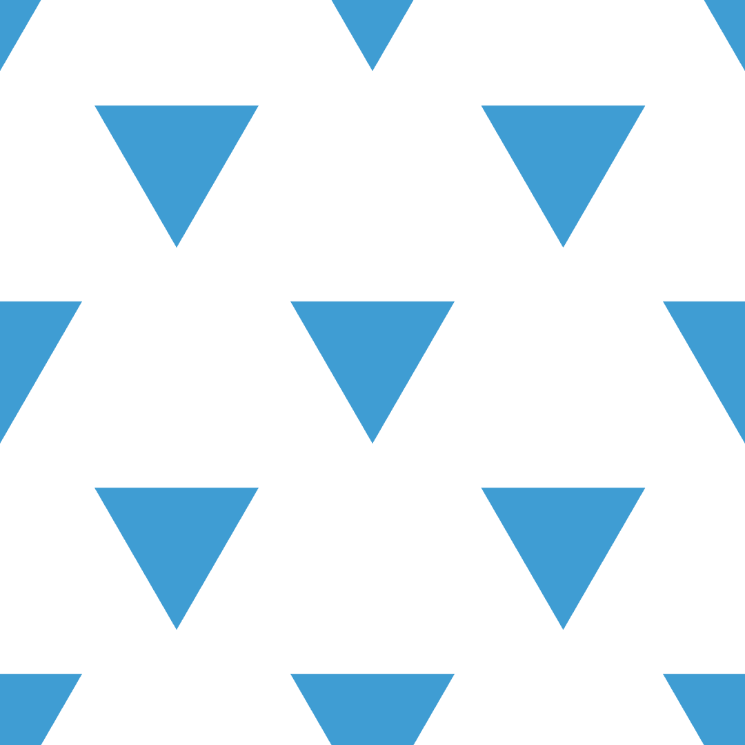 Seamless Blue Triangles on Transparent Background for Creative Designs