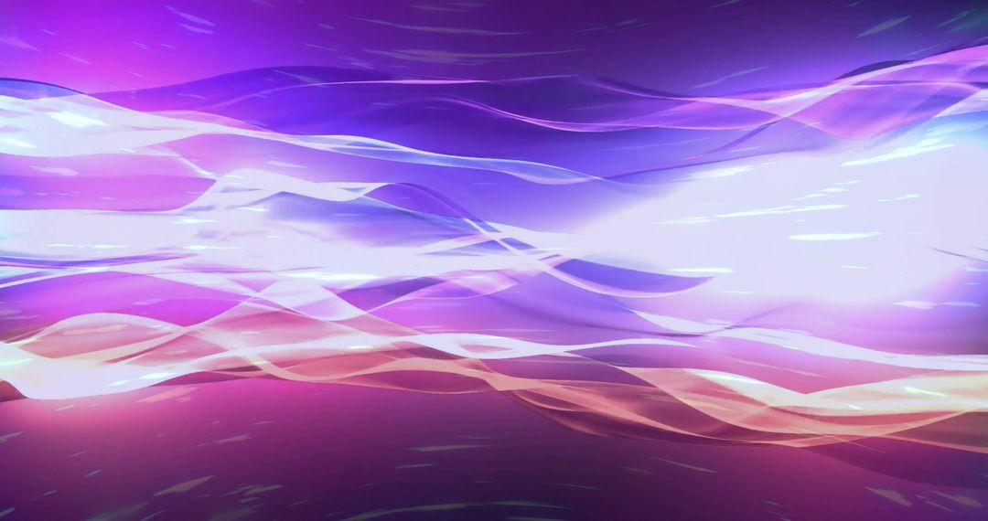 Vibrant Neon Trails in Dynamic Motion on Dark Background