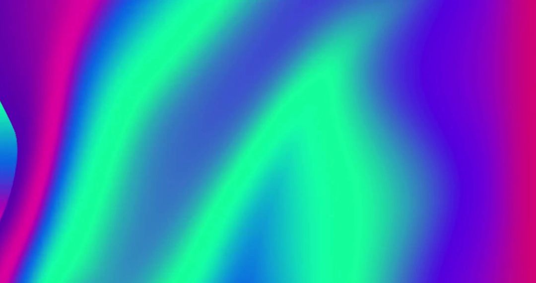 Vibrant Neon Wave Abstract Digital Background