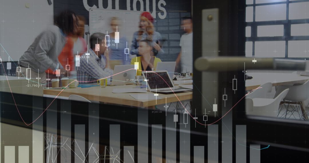 Dynamic Business Collaboration with Financial Growth Concept