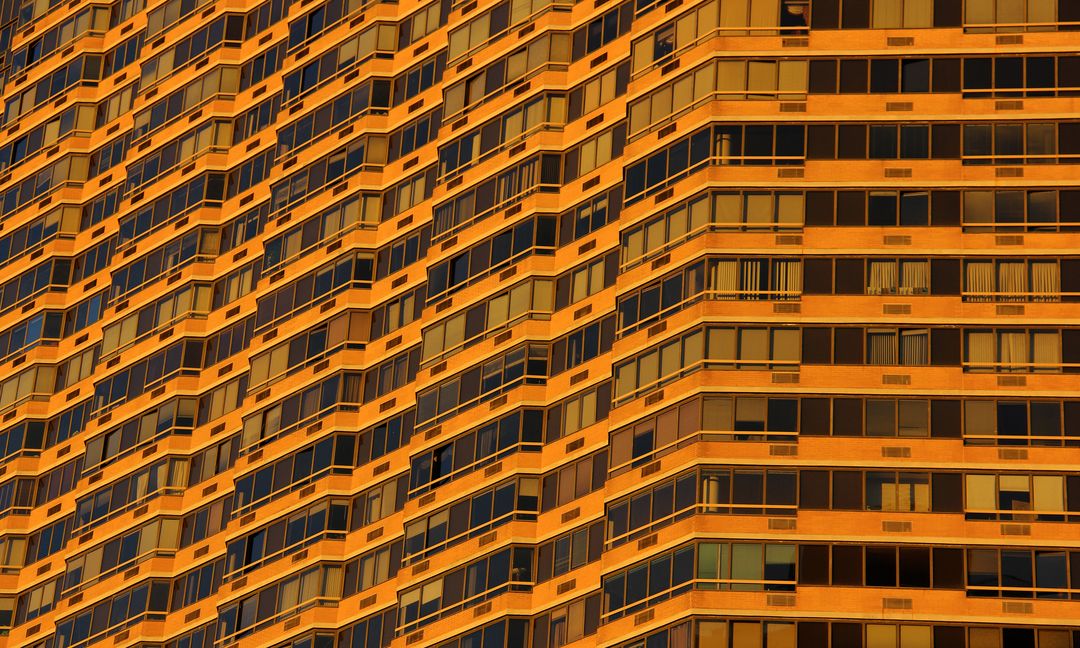 Orange Concrete Building - Free Images, Stock Photos and Pictures on Pikwizard.com
