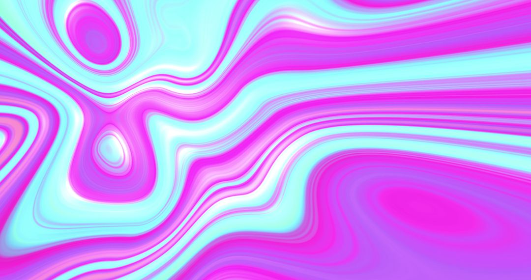 Vibrant Abstract Digital Liquid Swirl in Purple and Blue Colors in Seamless Loop - Free Images, Stock Photos and Pictures on Pikwizard.com