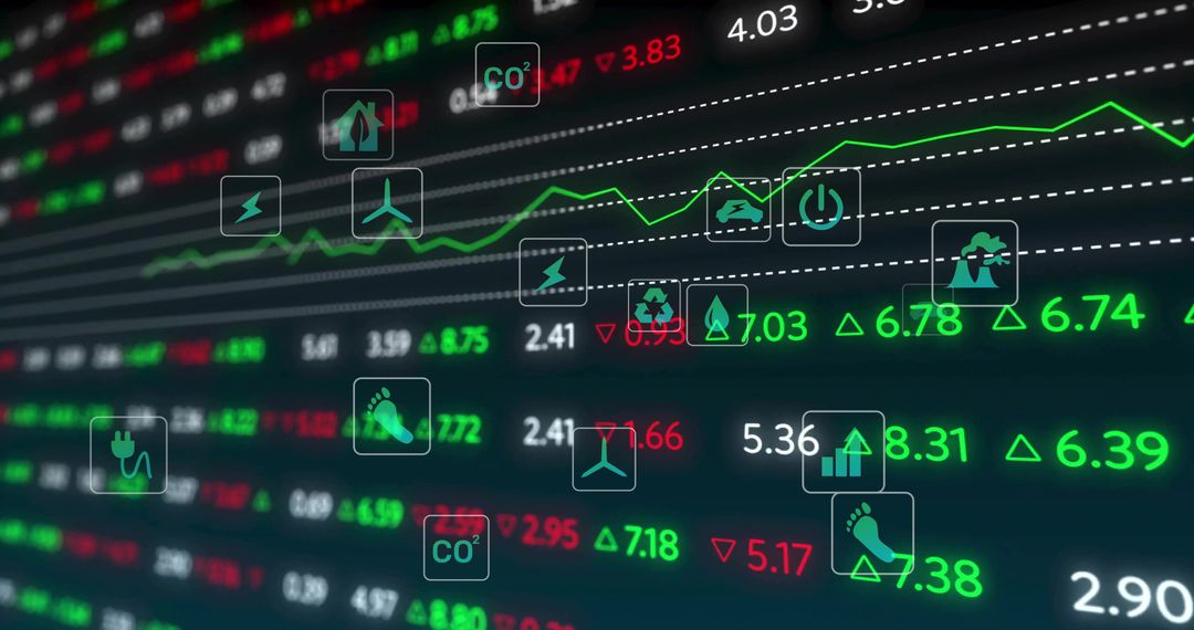 Sustainable Investments on Eco-Conscious Dashboard