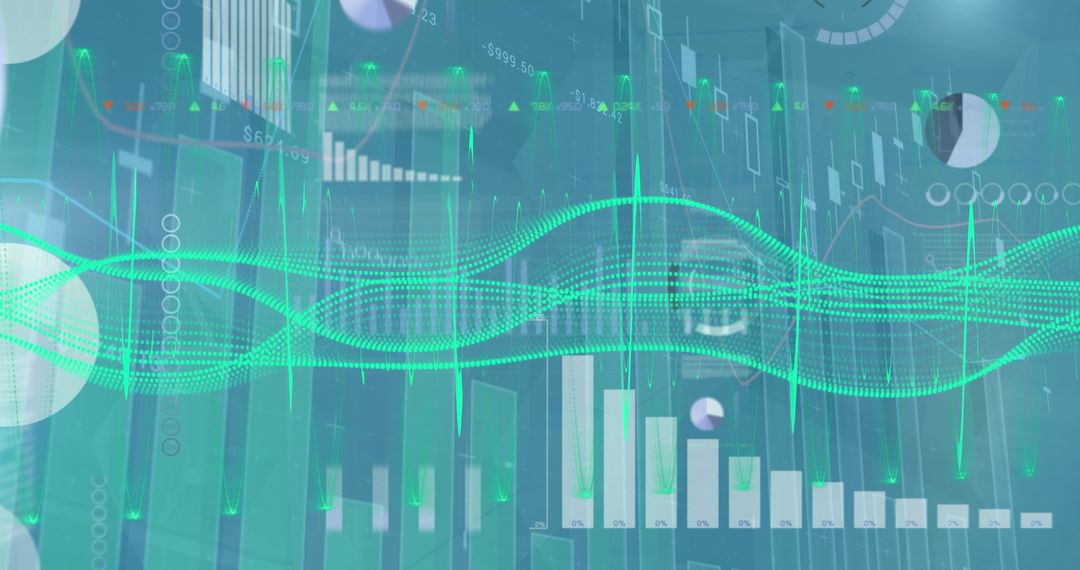 Futuristic Data Visualizations with Holographic Elements